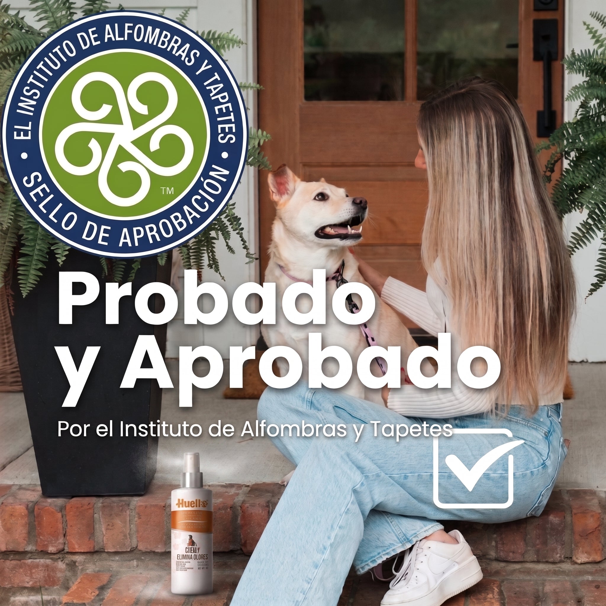 Huella™ Spray Elimina Olores para un hogar fresco, todos los días.